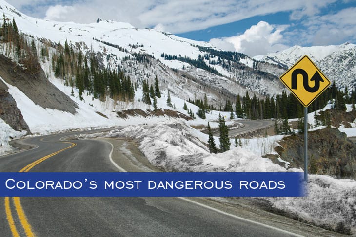 Dangerous roads in Colorado